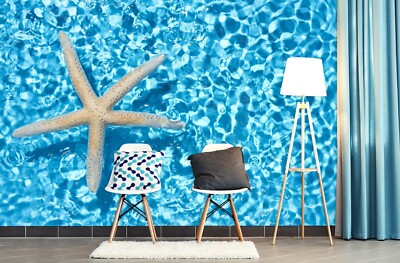 3D Sea Starfish O1522 Wallpaper Wall Murals Removable Wallpaper Sticker Eve
