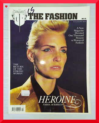   The Fashion No 1  2000 Original Magazin Nadja Auermann Cover Heroine Chic  