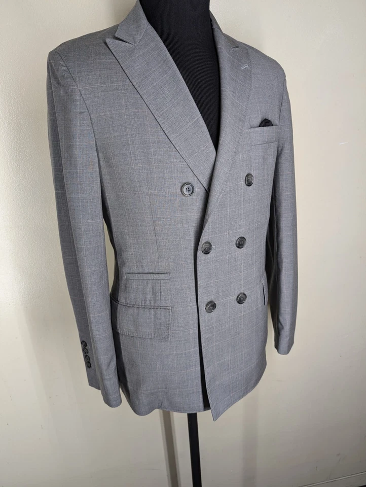 Blazer Band Of Outsiders feito na Itália peito duplo - Sem calças - EUA tamanho 38 Reg - Imagem 3 de 4