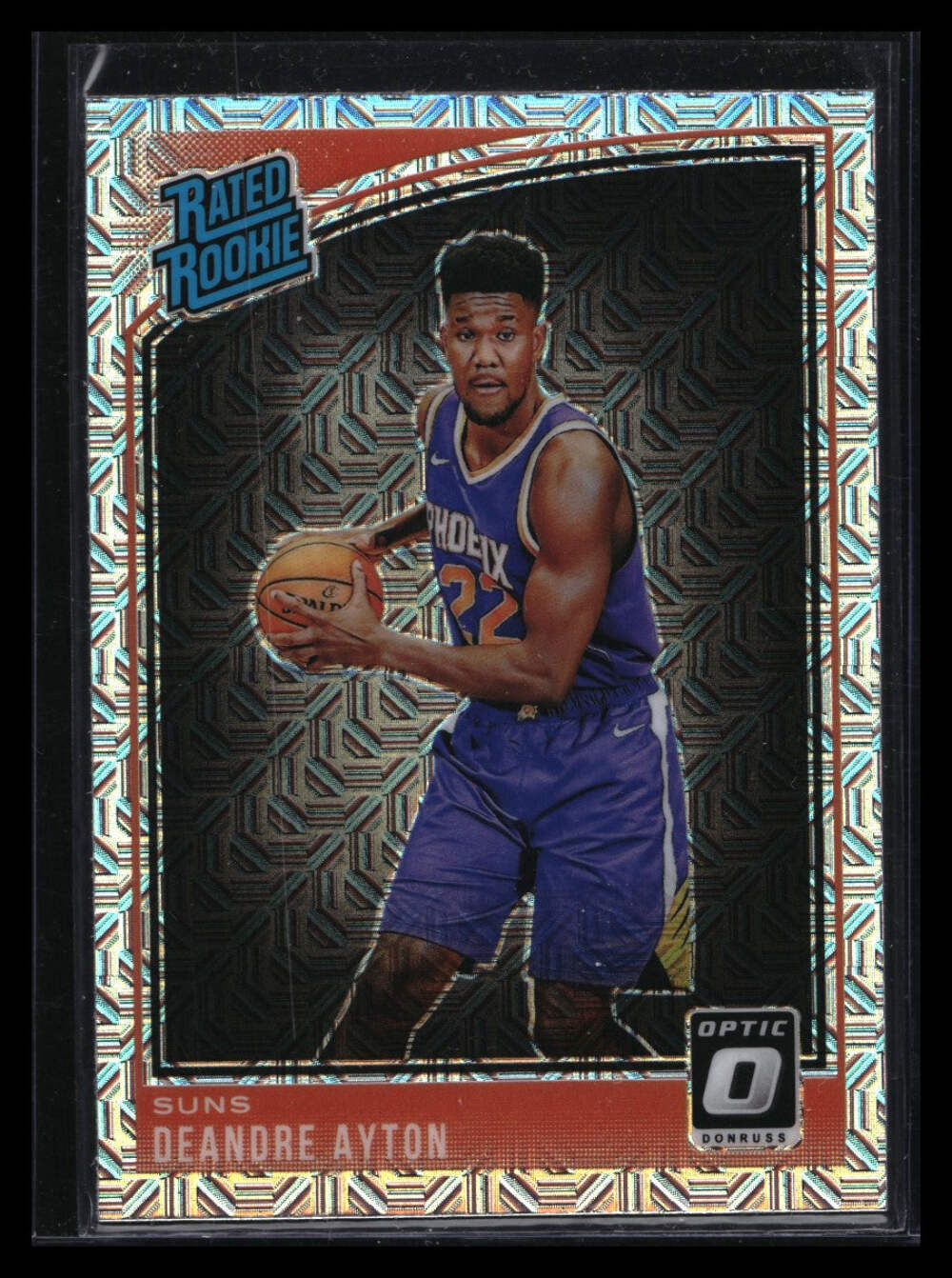 2018-19 Donruss Optic DEANDRE AYTON Rated Rookie Choice Silver Mojo #157