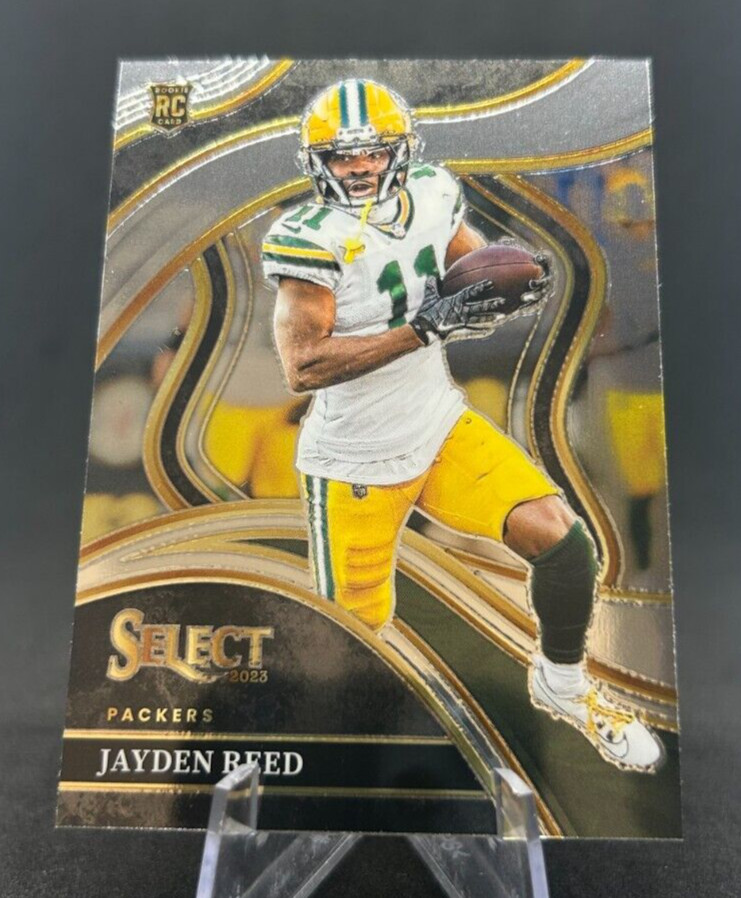 Jayden Reed 2023 NFL Panini Select Base Club Level Rookie RC #258 Packers