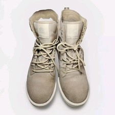 Botas de Combate Sorel Caribou Para Mujer Talla 7 Cuero Impermeable Suela con Tacos Beige