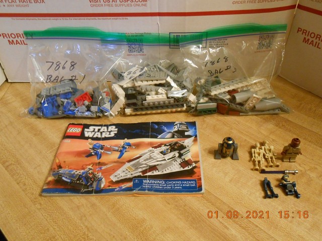 Lego Mace Windu's Jedi Starfighter (7868) for sale online | eBay