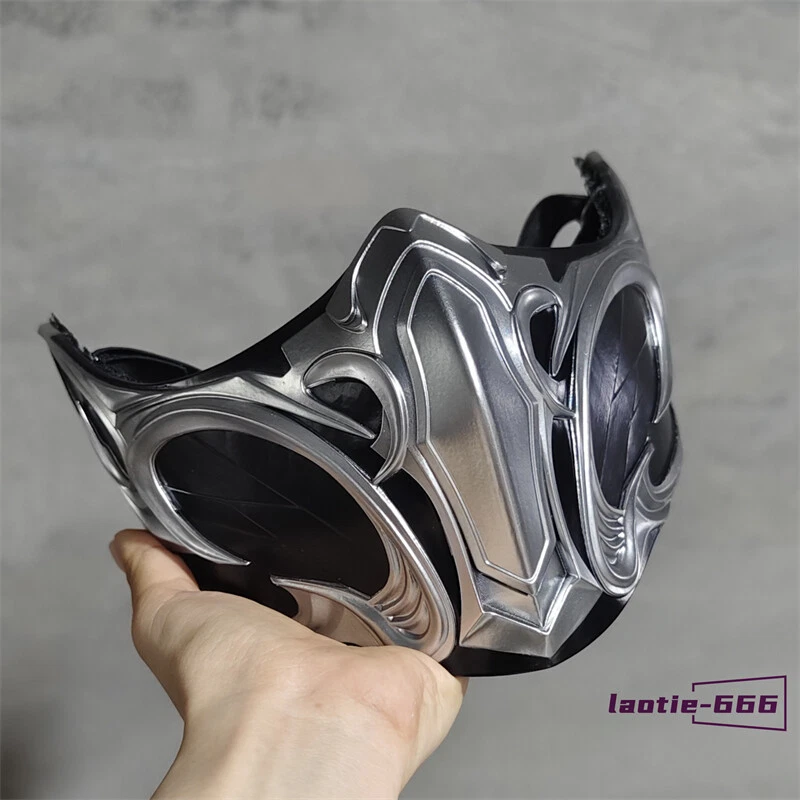 Mortal Kombat NOOB SAIBOT маска Sub-Zero косплей реквизит FRP копия маска Хэллоуин - Изображение 3 из 4