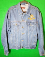 Arizona Charlies Casino Las Vegas Embroidered Jean Jacket XL Denim Med Wash