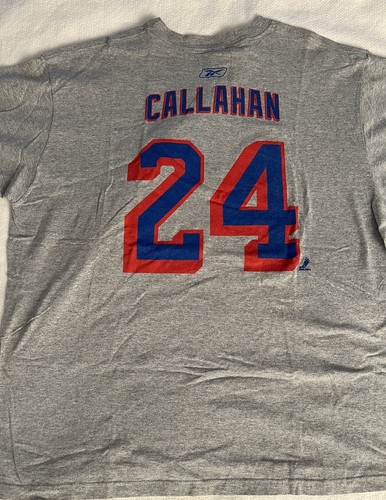 MAGLIA NY RANGERS TAGLIA XL REEBOK RYAN CALLAHAN MSG NHL HOCKEY CAPTAIN TAMPA BAY - Foto 2 di 6