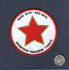 VFC-12 FIGHTING OMARS Good Guys A-4 Skyhawk US NAVY Aggressor Squadron Patch