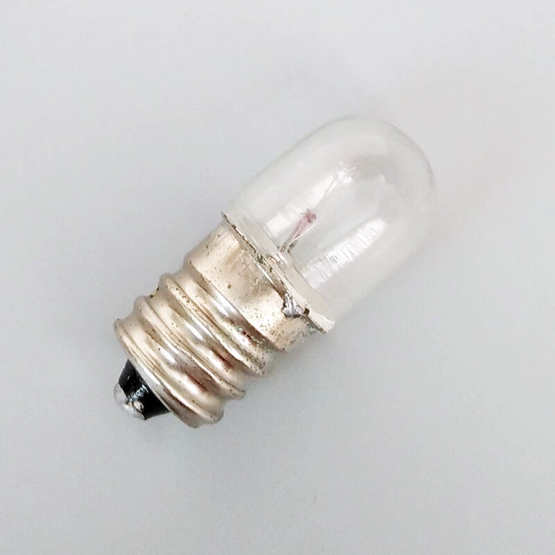 10Pcs E12 Screw Instrument Indicator Light Bulb 18V 24V 28V 30V 0.11A 12x30mm - Image 2 of 3