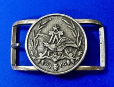 Anheuser Busch Sterling Silver Beer Brewing Co Eagle Belt Buckle 