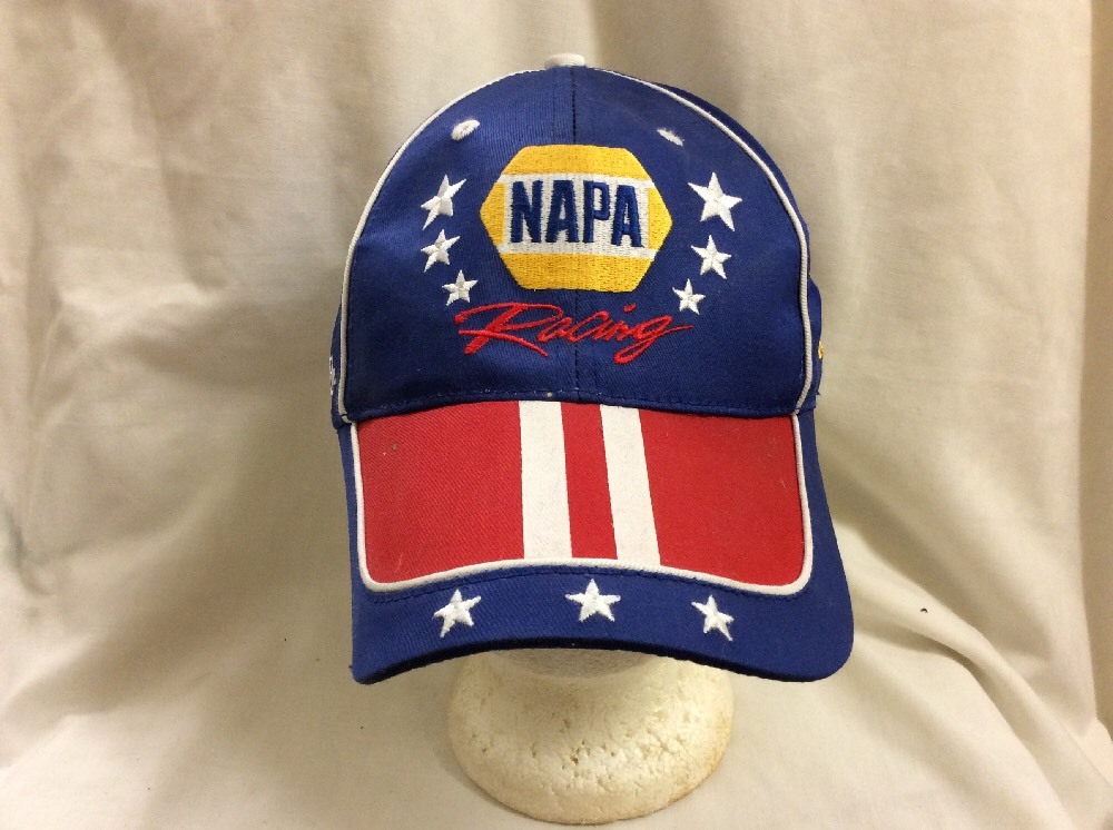 trucker hat baseball cap NAPA Racing nice retro vintage cool quality rave rare