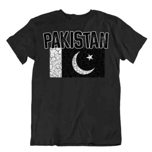 Flagge T-Shirt Pakistan Mode Country Andenken Geschenk Pride Logo - Bild 1 von 1