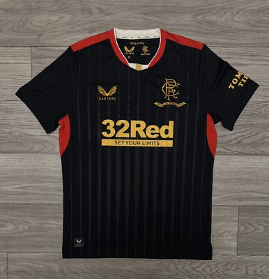 Official Glasgow Rangers FC 150th Anniversary Away Shirt Jersey