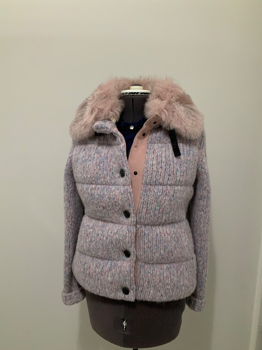 AUTHENTIC MONCLER WOMEN'S MAGLIONE TRICOT CARDIGAN W/REAL AUTHENTIC MONCLER WOMEN'S MAGLIONE TRICOT CARDIGAN W/REAL