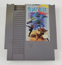 Super C Nintendo Entertainment System 1990 Super Contra NES Cartridge -Tested
