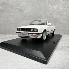 NOREV 1:18 BMW 325i Cabriolet 1991 white convertible alloy car model