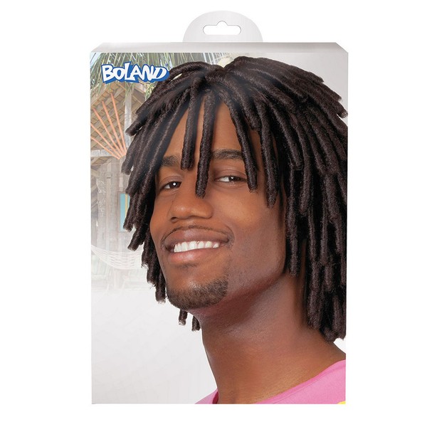 Coole Dreadlocks Herren PerüCke Schwarz FüR Karneval Mottopartys Und Cosplay-image
