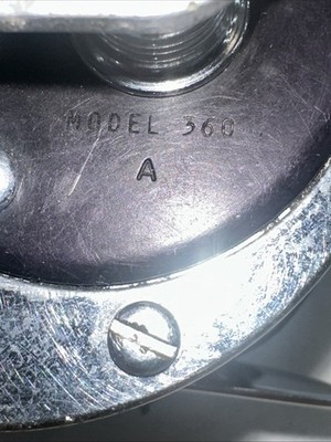 Old Vintage LANGLEY PLUGCAST Model 360 A Casting Reel Made in USA