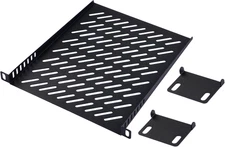 Geeekpi Deskpi Rackmate T2 Accessories 10 Inch 0.5U Rack Shelf, 10.23Inch Depth,