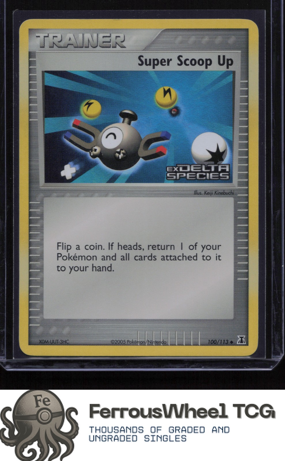 Super Scoop Up 100/113 - Delta Species - Rev. Holo. (NM)