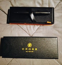 Cross Bailey Matte Black Laquer Ball Point Pen Cross Ball Pen