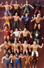 WWE LJN Wrestling Figure Lot (20) Roddy Piper, Hulk Hogan 80’s Rubber Wrestlers