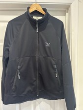 Salewa Men?s Softshell Jacket L Black Full Zip Active Wear Outdoor Hiking(bg12)