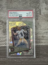 2022 Kenny Pickett Panini Legacy Under The Lights Auto  RC /10 Psa 8 Auto 10