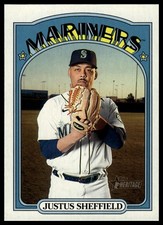Justus Sheffield #353 2021 Topps Heritage