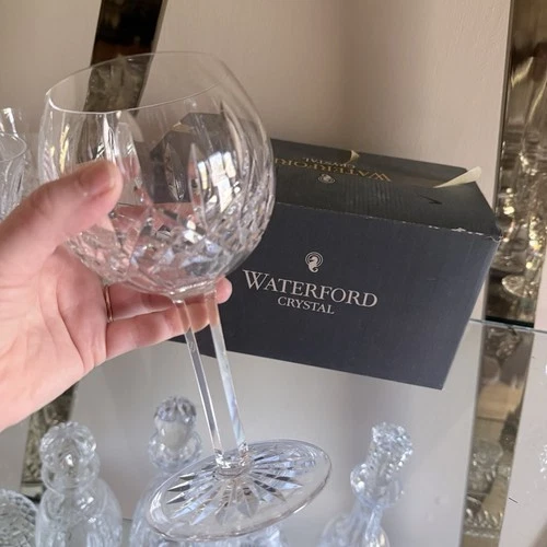 Vintage 90’s Waterford Lismore Balloon Wine Glass 15.9 Oz
