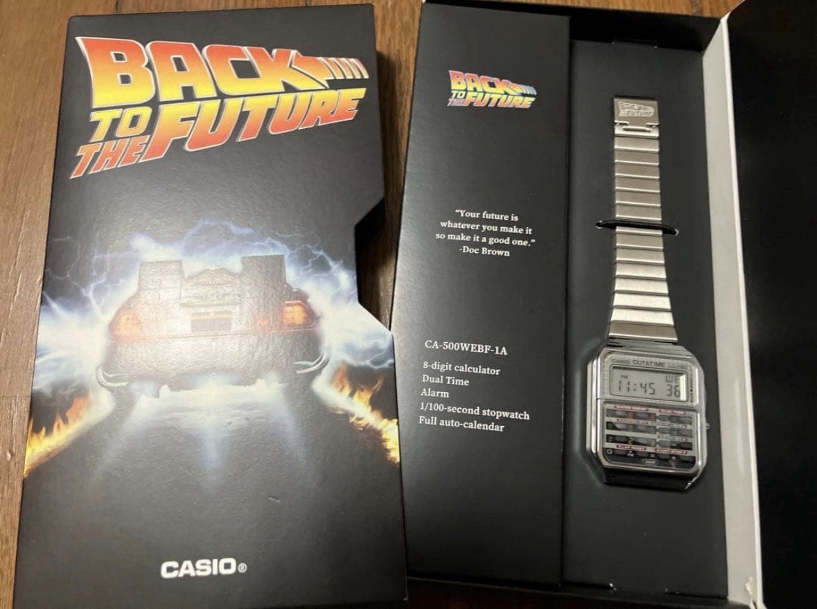 CASIO x Back To The Future - Limited Edition Watch - CA-500WEBF-1A