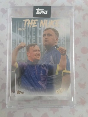 Topps Luke The Nuke Littler RC /99 Rookie Card - Rookie Season