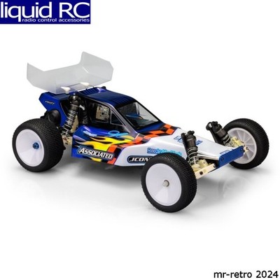 JConcepts 0612 Mirage WSE SS 1993 Worlds Special Edition Scoop RC10 Body Clear