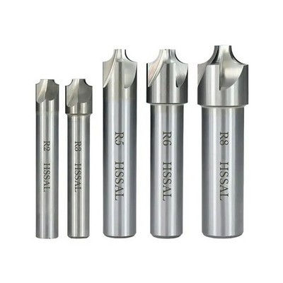 1 Stück R2-R10 Radius HSS Eck Abrundung Schaftfräser Fräser CNC-Fräser