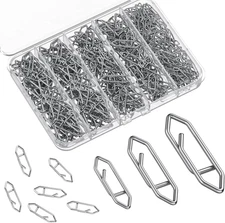 300 Pcs Fishing Power Speed Clips, Fishing Speed Clips for Fishing Lure Quick Ch