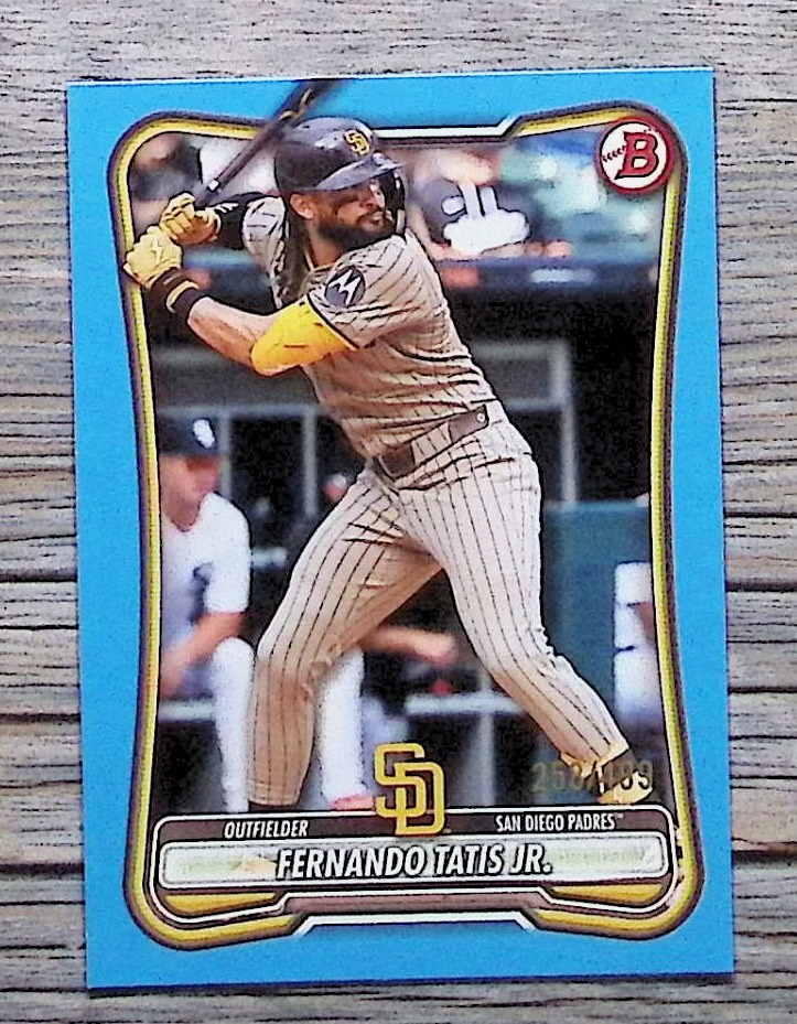 2026 Bowman #47 Fernando Tatis Jr. Sky Blue #/499