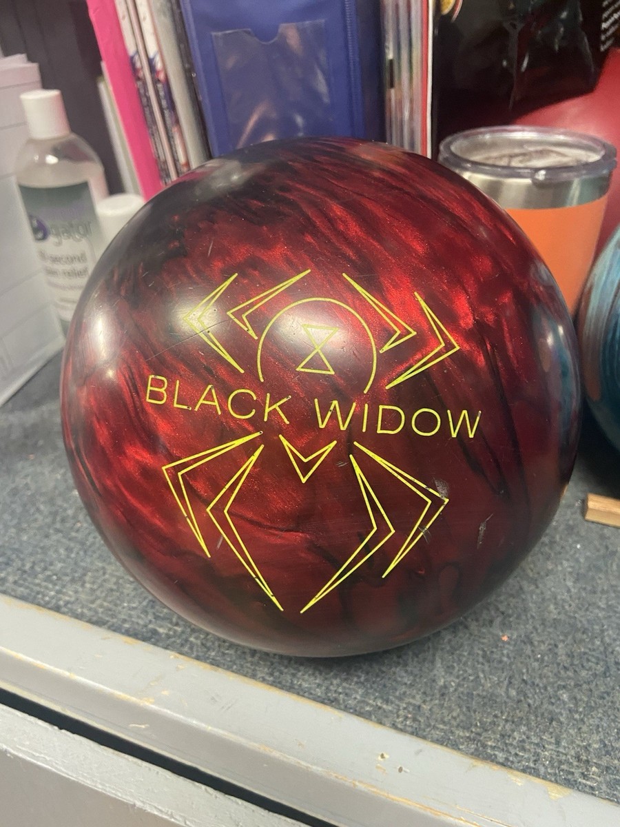 Used Hammer Black Widow 2.0 Hybrid 15lb Ball Drilled Twice | eBay