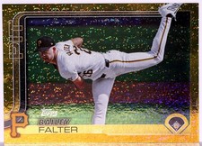 2025 Topps Bailey Falter Pittsburgh Pirates 671 Gold Sparkle Glitter 37 / 50