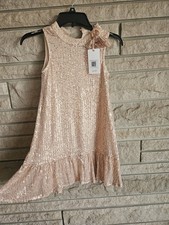 NEW Girls 8 Sequin Sleeveless Grace Karin Dress, Easter, Party, Spring