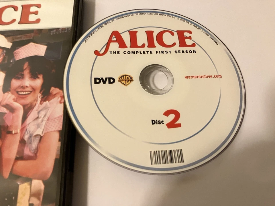 ALICE COMPLETE FIRST SEASON DVD 1976 WARNER ARCHIVE MOD LINDA LAVIN MELS DINER - Image 3 of 4