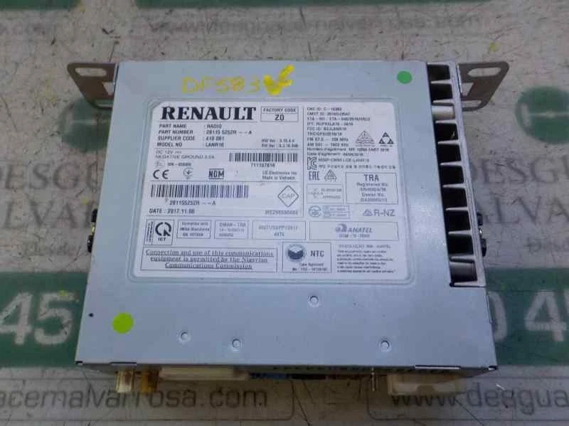 281155430R IMPIANTO AUDIO / RADIO CD / 281155252R / 16888715 PER RENAULT MEGANE - Immagine 2 di 4
