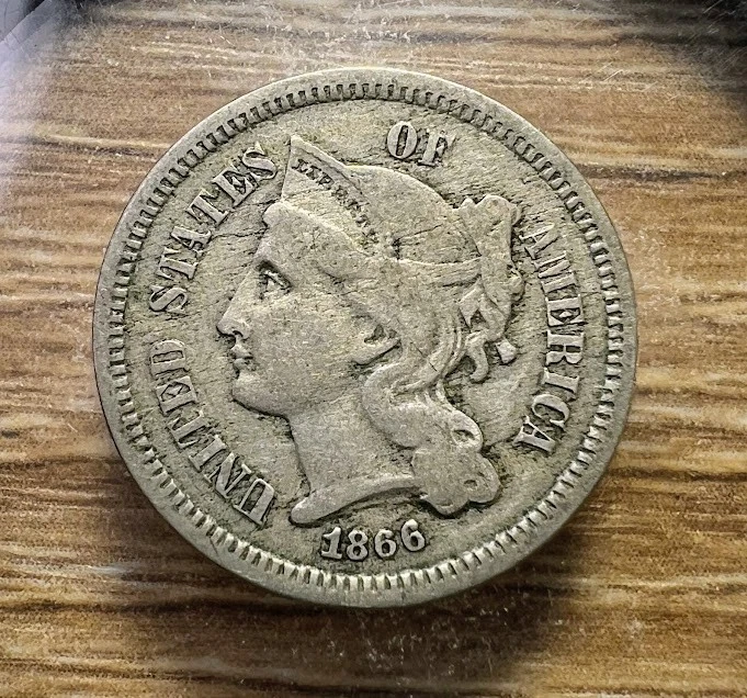 1866 Year US Three Cent Nickels for sale | eBay