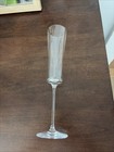 Calvin Klein Tall Champagne Flutes Crystal Glasses Angled Cut Set Of 6 New — photo 6