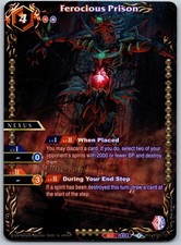 Ferocious Prison Battle Spirits Saga Promo Cards BSS05-105 NM