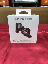 Bowers  Wilkins PI7 S2/SB Satin Black TWS Earbuds ANC - Japan Ship New