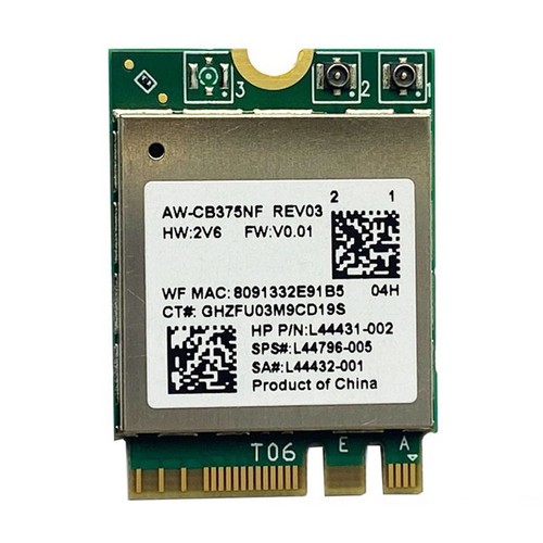RTL8822CE 2.4G/5G Dual-Band Gigabit Scheda di Rete Integrata Bluetooth 5.14312 - Foto 1 di 1