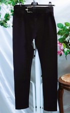 Pantaloni treggings donna neri eleganti feste Artigli + Cintura