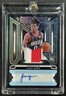 JALEN GREEN 2021-22 OBSIDIAN ROOKIE JERSEY INK ETCH BLUE FOTL RC PATCH AUTO 7/16