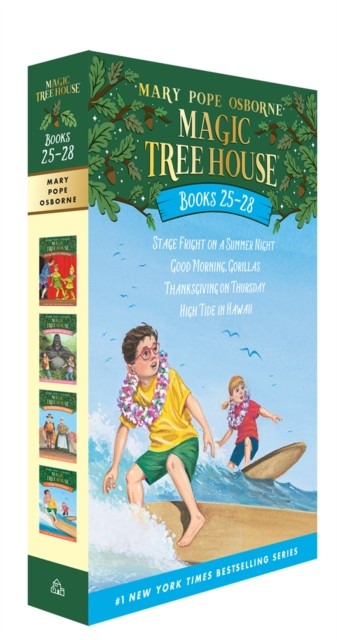 Magic Tree House Books 25-28 Boxed Set by Mary Pope Osborne (Paperback Book)