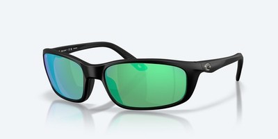 Costa Del Mar Brine II Matte Black/Green Mirror 580G Polarized 59 mm Sunglasses