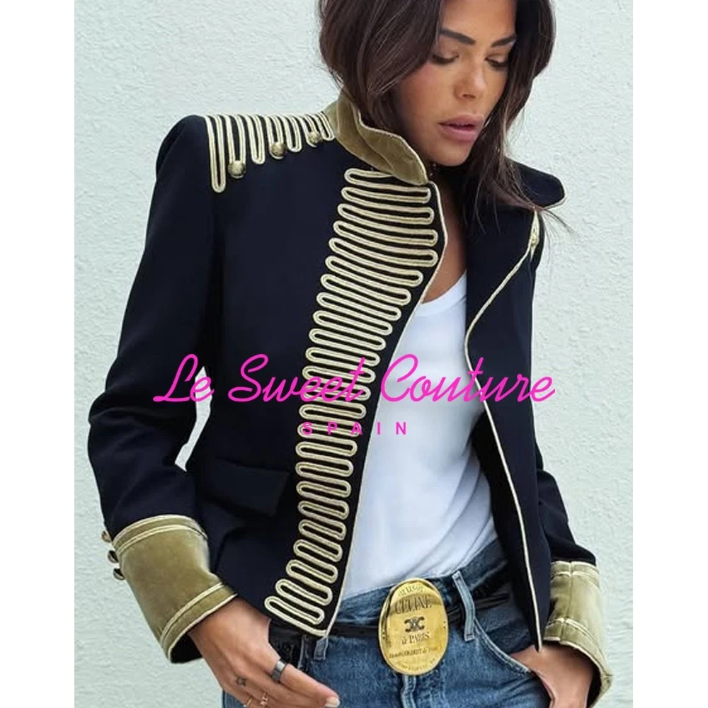 ZARA WOMAN SS26 ZW COLLECTION LIMITED EDITION FIREMAN CLASP JACKET 2453/326/422